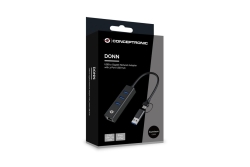 CONCEPTRONIC Adapter USB-C/-A3.0->3xUSB-A/GbE 5Gbs 0.18m sw
