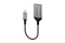Alogic Adapter USB-C -> 2x USB-C St/2xBu 10cm Space grey
