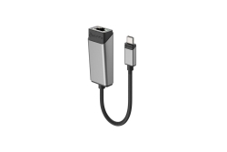 Alogic Adapter USB-C -> RJ45 Gigabit 0,15m space grey