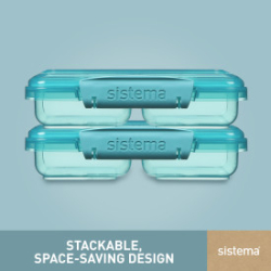 sistema Lunchbox Small Split 350 ml 1 Stück recycelt
