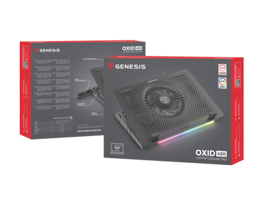 Genesis Notebook Kühler OXID 450 (15,6)