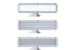 MAUL LED Arbeitsplatzleuchte Intro dimmbar+Klemmfuß weiß