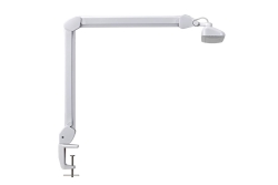 MAUL LED Arbeitsplatzleuchte Intro dimmbar+Klemmfuß weiß