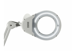 MAUL LED Lupenleuchte Viso mit Standfuß weiß