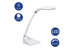 MAUL LED Lupenleuchte Iris dimmbar weiß