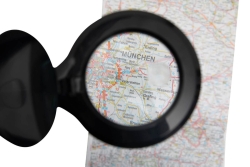 MAUL LED Lupenleuchte Iris dimmbar schwarz