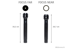 MAUL LED Taschenlampe Kronos XL 28,7cm 10W, bis zu 295m