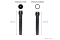 MAUL LED Taschenlampe Kronos XL 28,7cm 10W, bis zu 295m