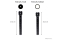 MAUL LED Taschenlampe Kronos L 26cm 8W, bis zu 280m