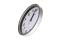 MAUL Quarzwanduhr Run weiß/silber Kunststoff 25cm inkl. Batt
