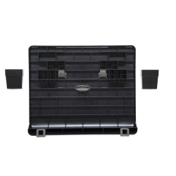 MAUL Füßstütze Standard genoppt 45x35,3cm schwarz