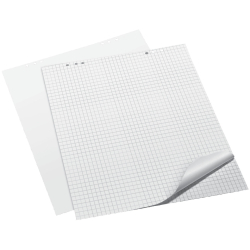 Flipchart-Block - 68 x 99 cm, kariert/blanko, 80 g/qm, 20...