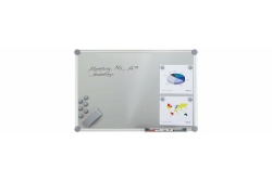 MAUL Whiteboard MAULpro 60x90cm komplett Set silber
