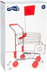 Einkaufswagen silber