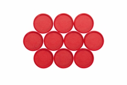 MAUL Industriemagnet rund 29mm 10 Stück rot