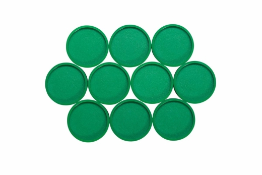 MAUL Industriemagnet rund 29mm 10 Stück grün