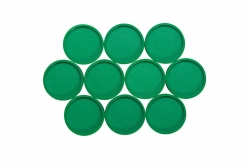 MAUL Industriemagnet rund 29mm 10 Stück grün
