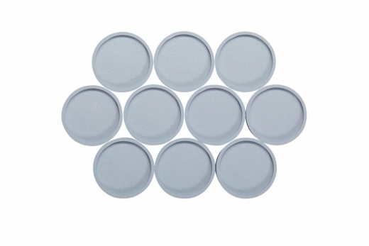 MAUL Industriemagnet rund 29mm 10 Stück grau