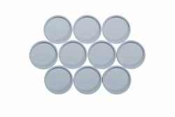 MAUL Industriemagnet rund 29mm 10 Stück grau