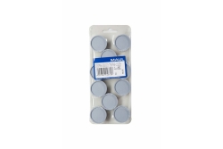 MAUL Industriemagnet rund 29mm 10 Stück grau