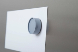 MAUL Industriemagnet rund 29mm 10 Stück grau