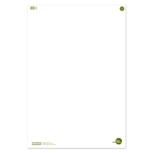 Flipchart-Block - 68 x 99 cm, blanko, 80 g/qm, 20 Blatt