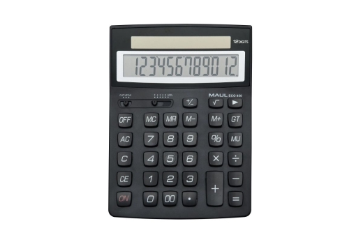 MAUL Taschenrechner ECO 950, 12 Stellen schwarz
