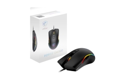 MSI Forge GM300 Gaming Maus, Black, USB