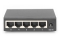 DIGITUS Switch 5-Port Gigabit Unmanaged Metallgehäuse schw