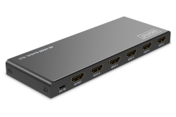 DIGITUS HDMI Switch, 5x1 4K/60Hz HDCP 2.3