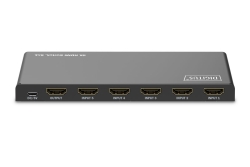DIGITUS HDMI Switch, 5x1 4K/60Hz HDCP 2.3