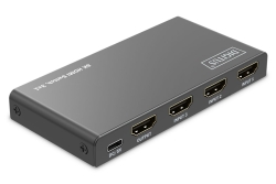 DIGITUS HDMI Switch, 3x1 8K/60Hz HDR, HDCP 2.3