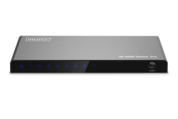 DIGITUS HDMI Switch, 5x1 8K/60Hz HDR, HDCP 2.3