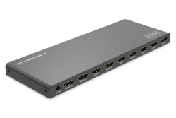 DIGITUS HDMI Splitter 1x8 4K/60Hz HDCP 2.3 EDID Control