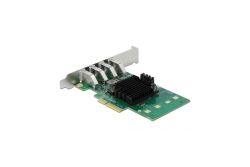 DELOCK PCI Express x4 Karte 4xextern USB 3.0 Quad Channel