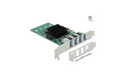 DELOCK PCI Express x4 Karte 4xextern USB 3.0 Quad Channel