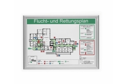 DURABLE Klapprahmen Aluminium A2 silber