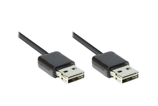 Good Connections USB2.0 Kabel EASY A-A schw. 3m