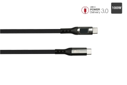 Good Connections USB2.0 Lade/-Datenkabel (100W) USB-C 1m