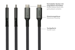 Good Connections USB2.0 Lade/-Datenk. (240W) USB-C 0,5m