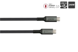 Good Connections USB 2.0 Lade/-Datenkabel (240W) USB-C 3m
