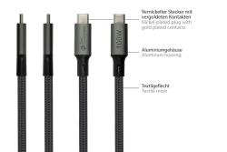 Good Connections USB 4.0 Gen.2x2 Kabel 20GBit/s,100W 1,8m