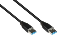 Good Connections USB 3.2 Gen.2 Kabel A-A schwarz 1m