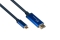 Good Connections Adapterkab SmaFLEX USB-C an HDMI blau 1,5m