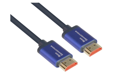 Good Connections HDMI 2.1 Kabel SmartFLEX blau 0,5m