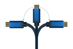 Good Connections Adapterka SmartFLEX USB-C an DP1.2 blau 2m