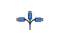 Good Connections Kabel SmartFLEX DP1.4 blau 5m
