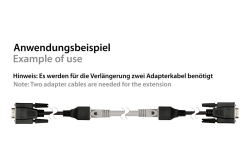 Good Connections Adapterkabel RJ45 an RS232 seriell