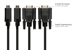 Good Connections Adapterkabel RJ45 an RS232 seriell