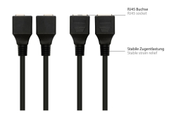 Good Connections Adapterkabel RJ45 an RS232 seriell